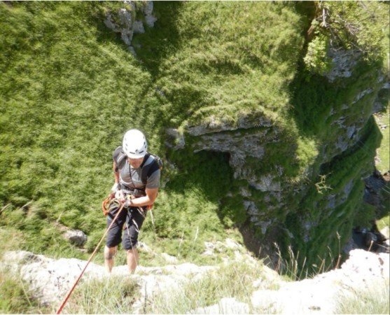 rapel ferrata la concha