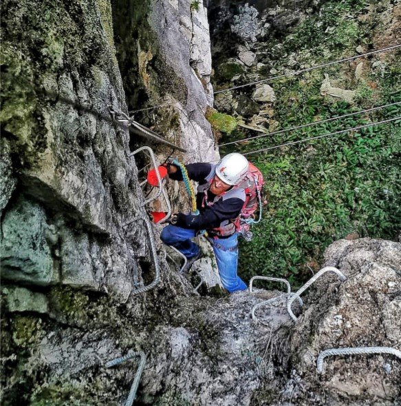SALIDA DE LA FERRATA CALLEJOMADERO