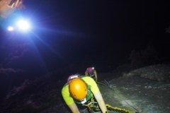 ferrata de noche en cantabria