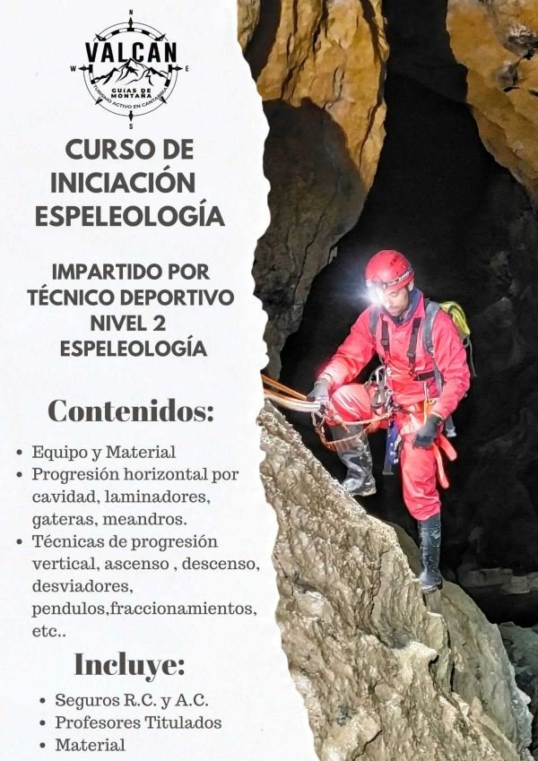 curso espeologia cantabria