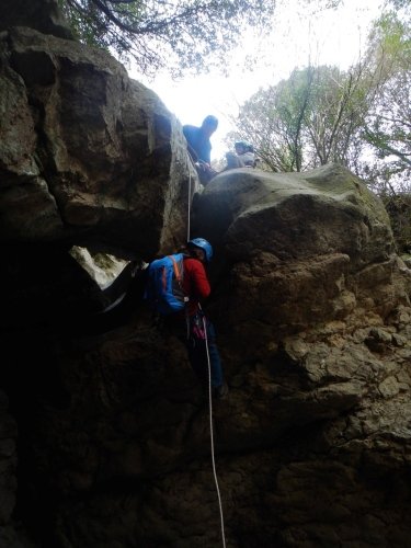 BARRANCO CALERA INFERIOR RAPEL