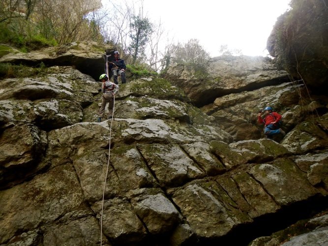 BARRANCO CALERA INFERIOR ULTIMO RAPEL